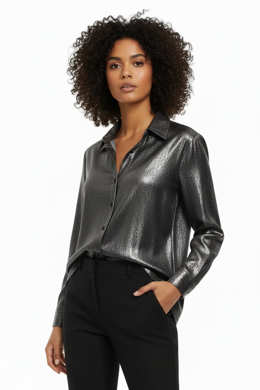 METALIC GOLD SHIRT BY SAMBARA