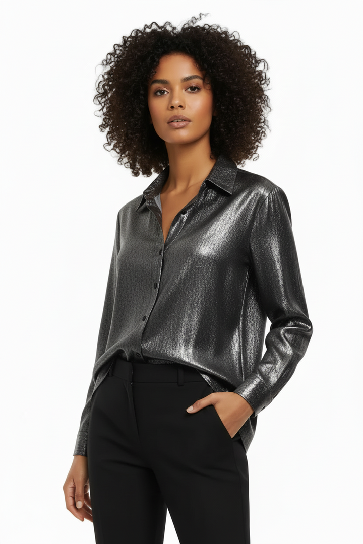 METALIC GOLD SHIRT BY SAMBARA