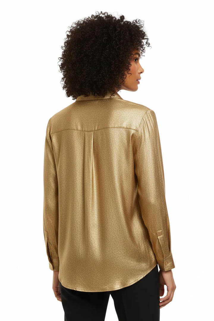 METALIC GOLD SHIRT BY SAMBARA