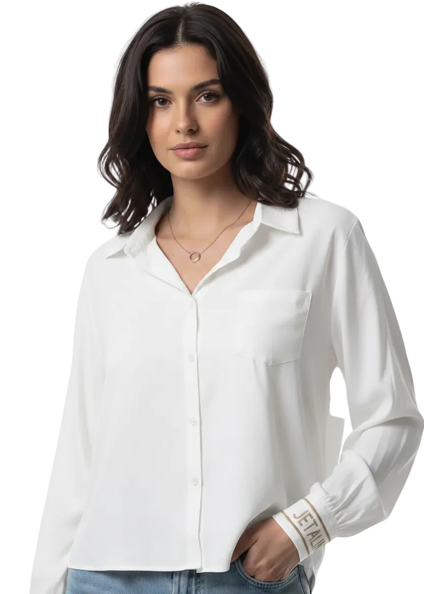 JE T’AIME SOFT TOUCH DRAPE SHIRT BY TUTTI BELLA