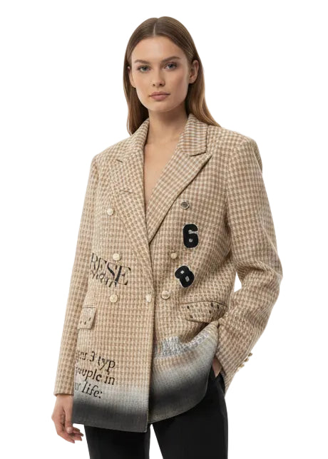 HERITAGE EDGE BLAZER BY ANGELA