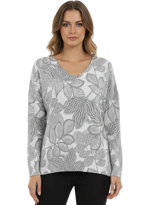 SILVER LEAF LUXE KNIT BY TUTTI BELLA