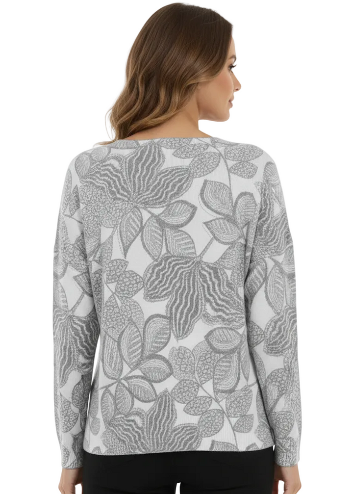 SILVER LEAF LUXE KNIT BY TUTTI BELLA