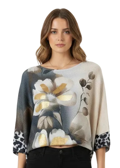 BOTANICAL BLISS KNIT BY JOLIE SAULE