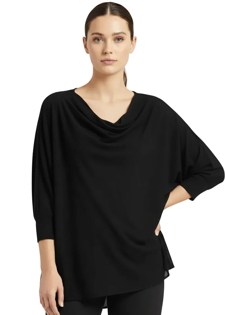 EFFORTLESS DRAPE KNIT TOP  BY FRIA