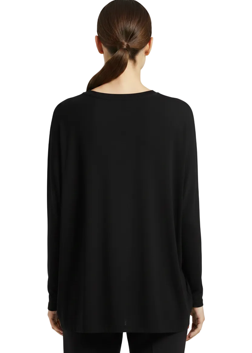 EFFORTLESS DRAPE KNIT TOP  BY FRIA