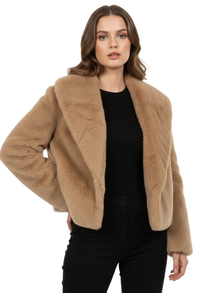 MONACO FAUX FUR JACKET BY FRIA