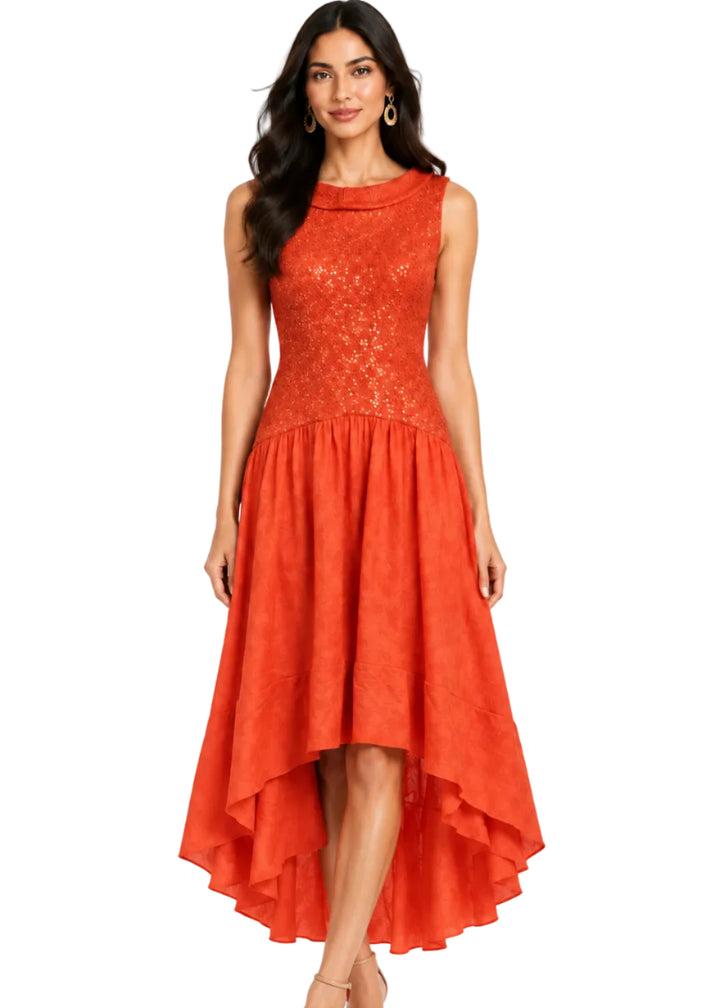 Starlight Shimmer High Low Dress By Sambara