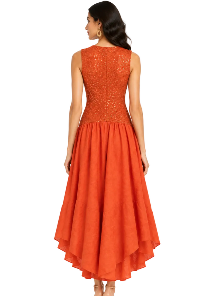 Starlight Shimmer High Low Dress By Sambara