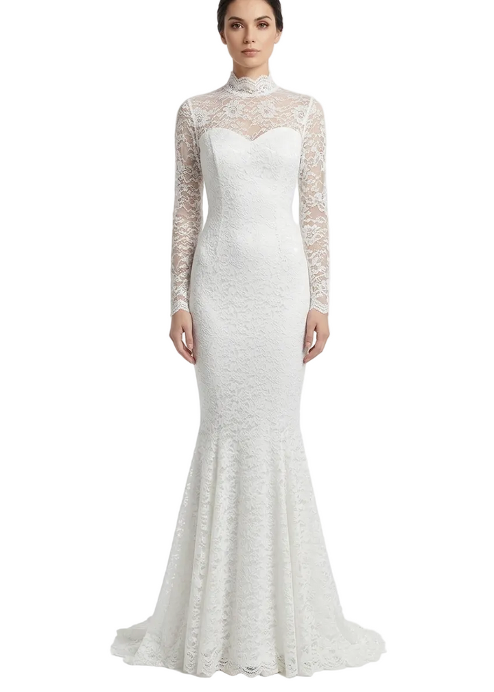 Seraphina Lace Evening Gown By Sambara