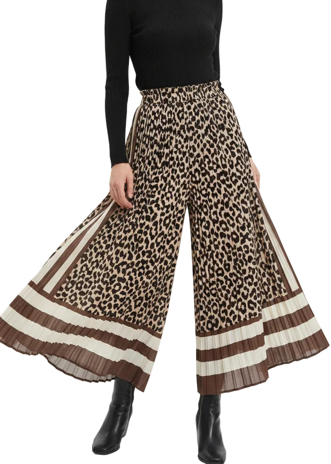 Adva Pleated Wide Leg Pants By Runway Secrets