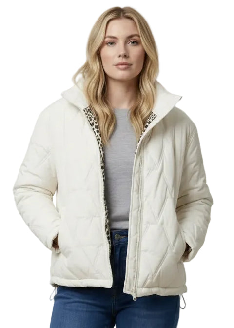 Reversible Quilted Puffer Jacket by Sambara