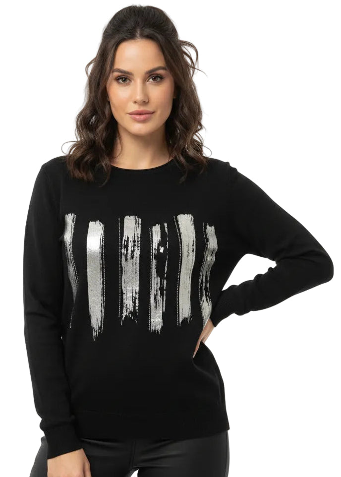 Silver Stroke Knit By Sambara
