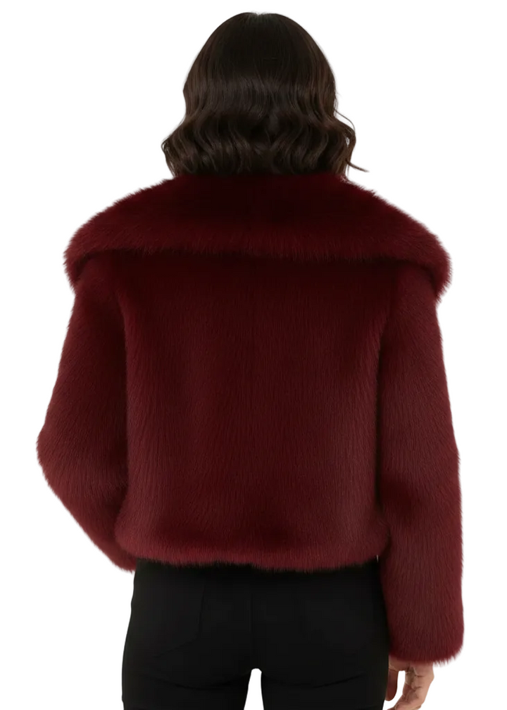 The Aspen Luxe Faux Fur Jacket By Runway Secrets