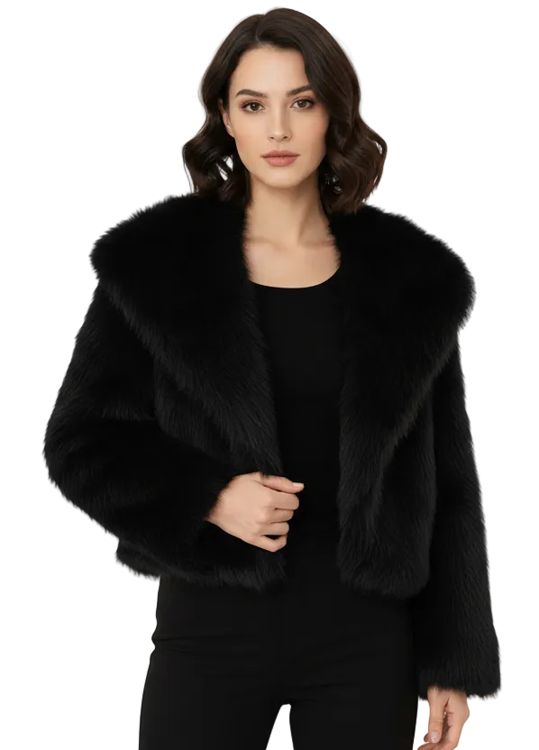 The Aspen Luxe Faux Fur Jacket By Runway Secrets