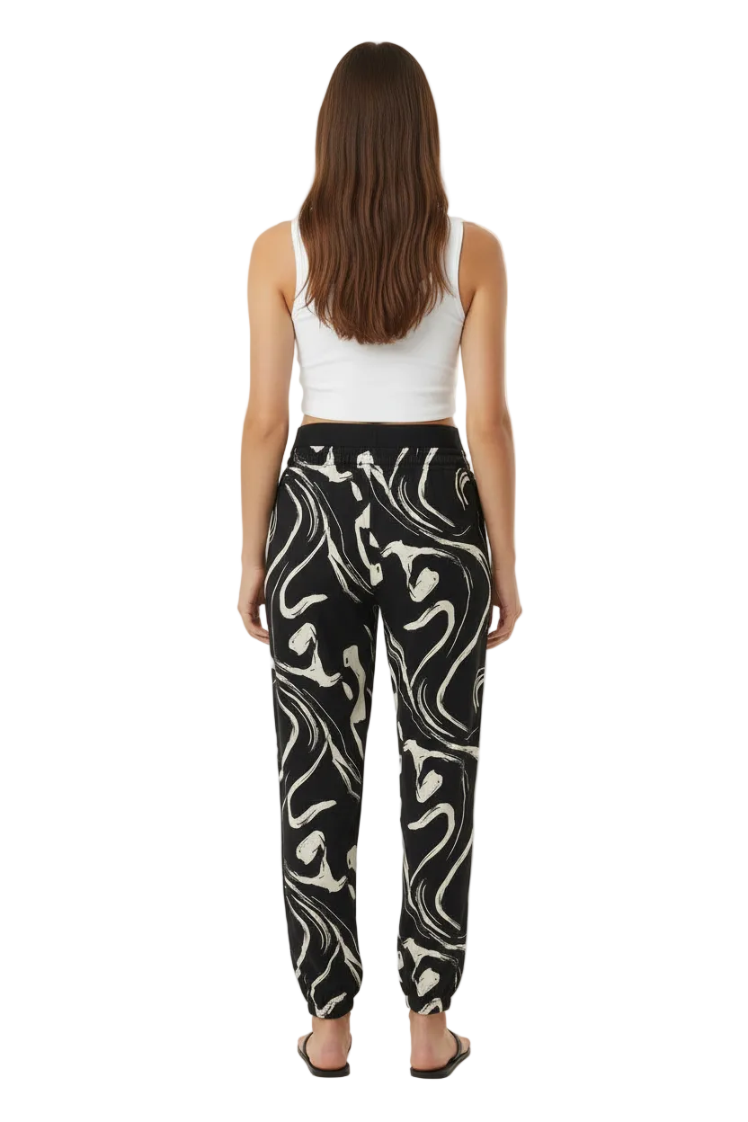 SAVANNA STRIPED PANTS BY SEVEN SEVENTY