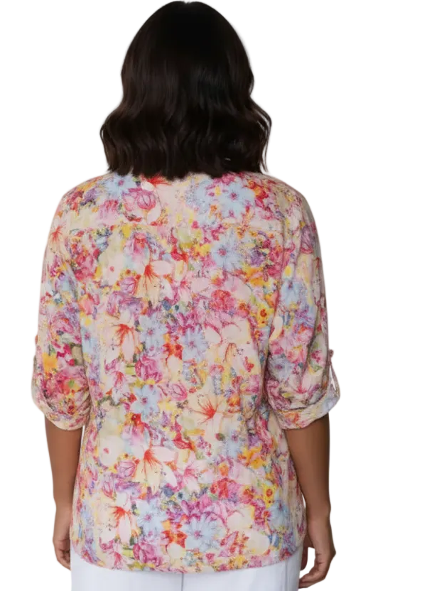 FLORAL BISHOP BLOUSE