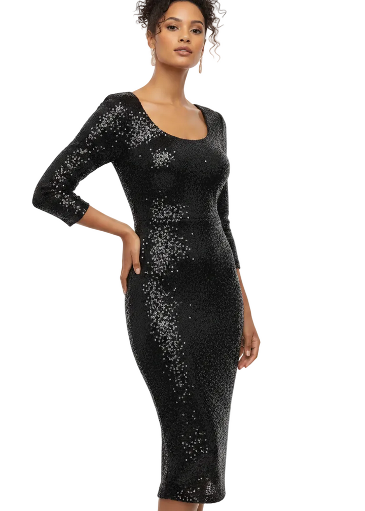 Ruby Royale Sequin Dress By Sambara