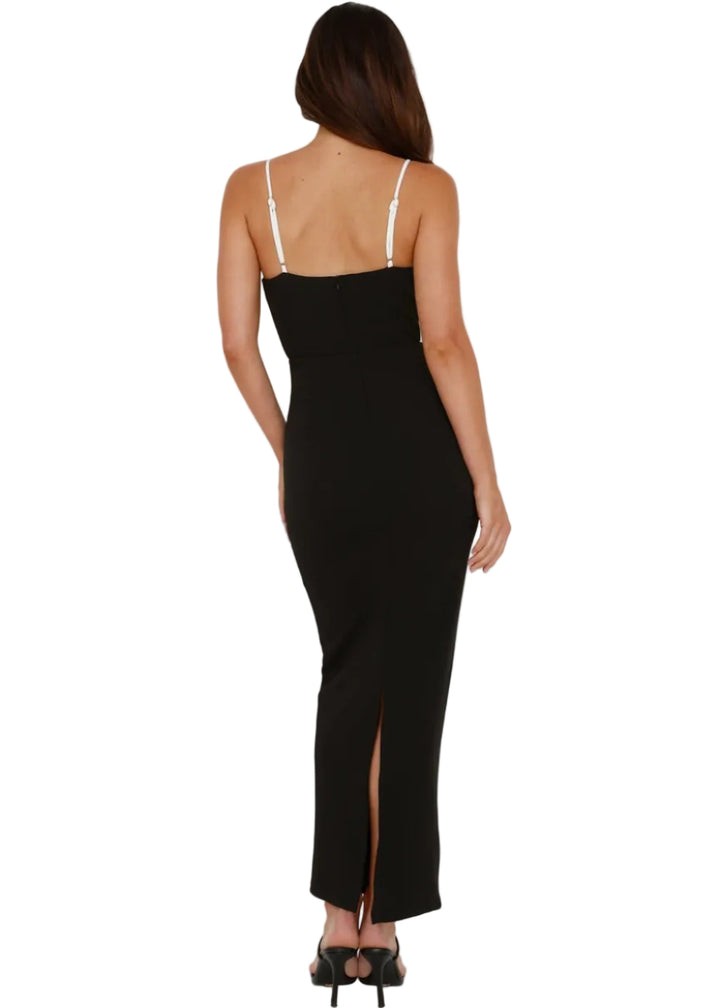 Monaco Contrast Maxi Dress by Sasha