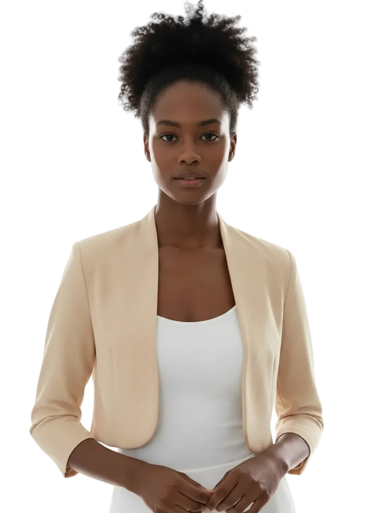 CITY CHIC CROPPED BLAZER – BY SAMBARA