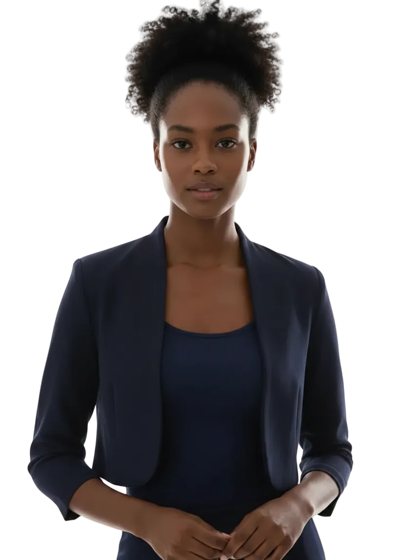 CITY CHIC CROPPED BLAZER – BY SAMBARA