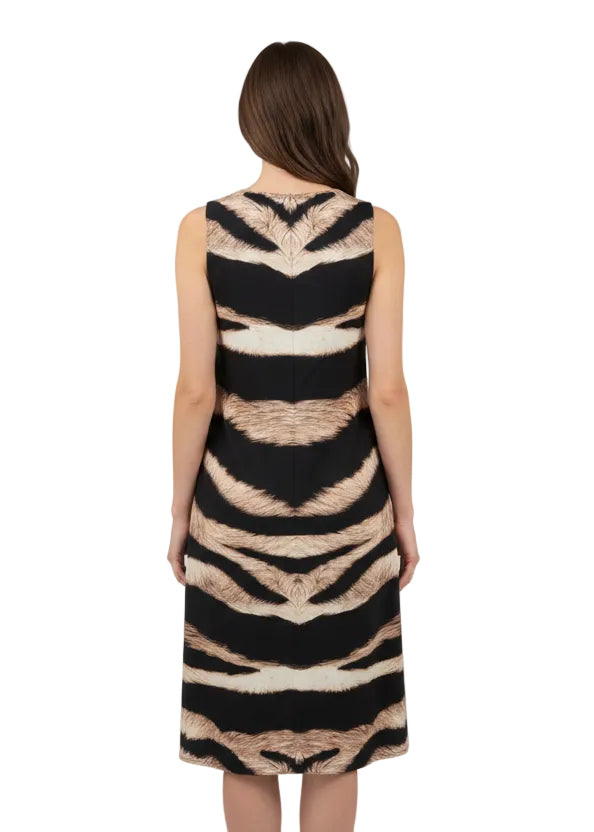 STATEMENT SLEEVELESS MAXI DRESS BY CINDY & SAMI