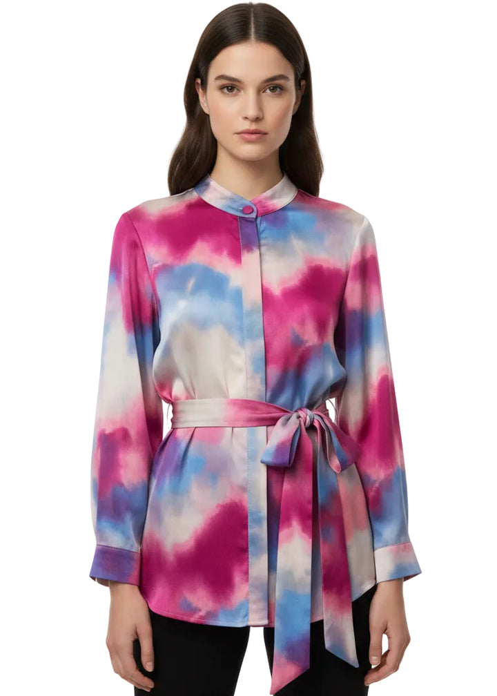 Adva Waist Tie Blouse by Runway Secrets