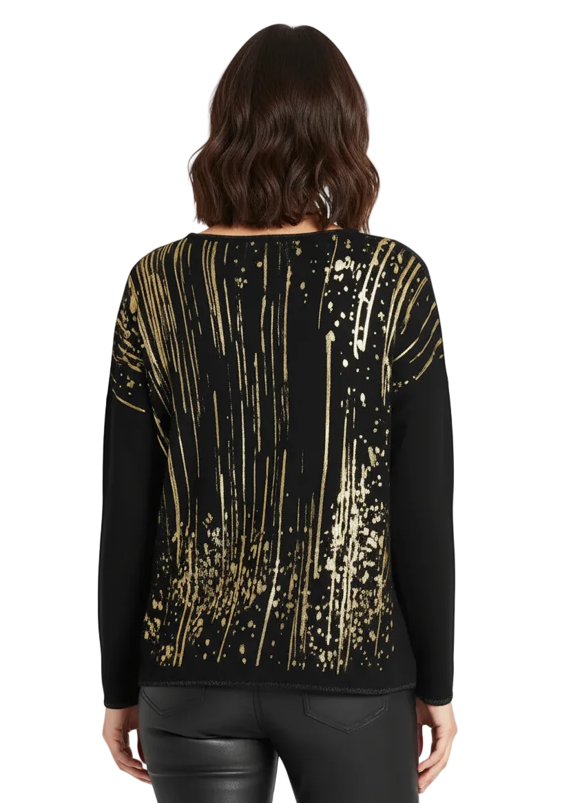 Gold Splash Knit by Tutti Bella