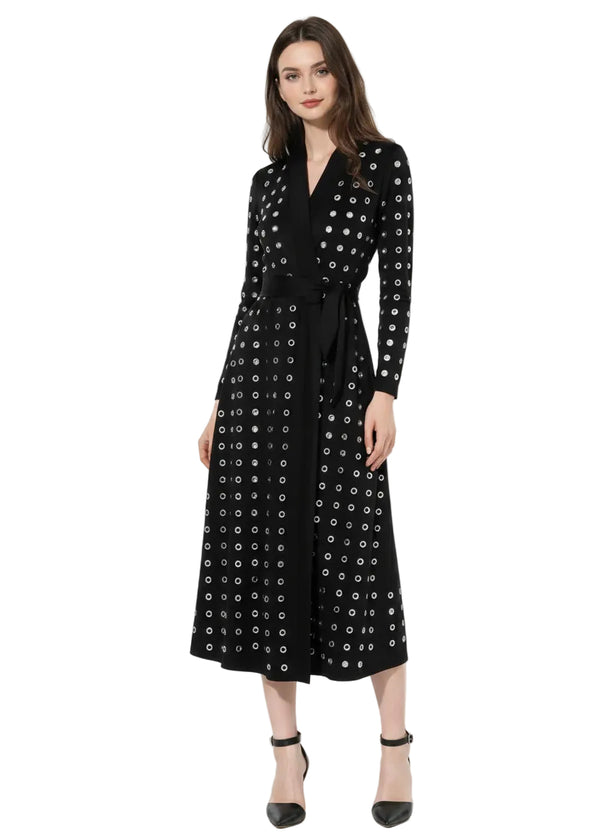 Celeste Eyelet Maxi Coatigan by Runway Secrets