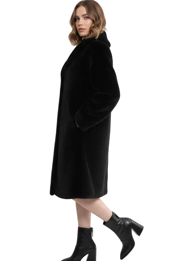 Faux fur coat | ANNA BY INDIJO