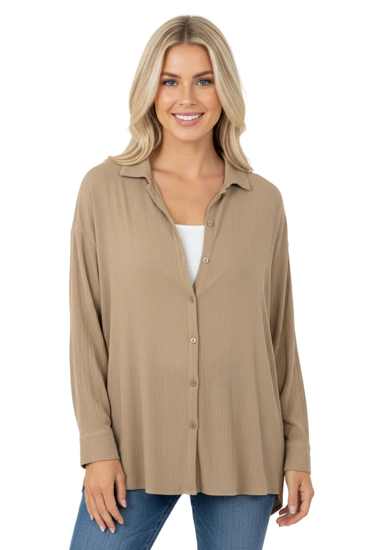 COOKIE CRUMBLE SHIRT BY SEVEN SEVENTY