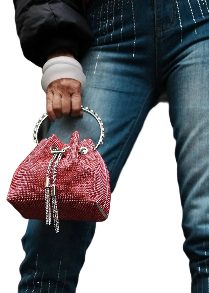 Rhinestone small bag | Runway Secrets