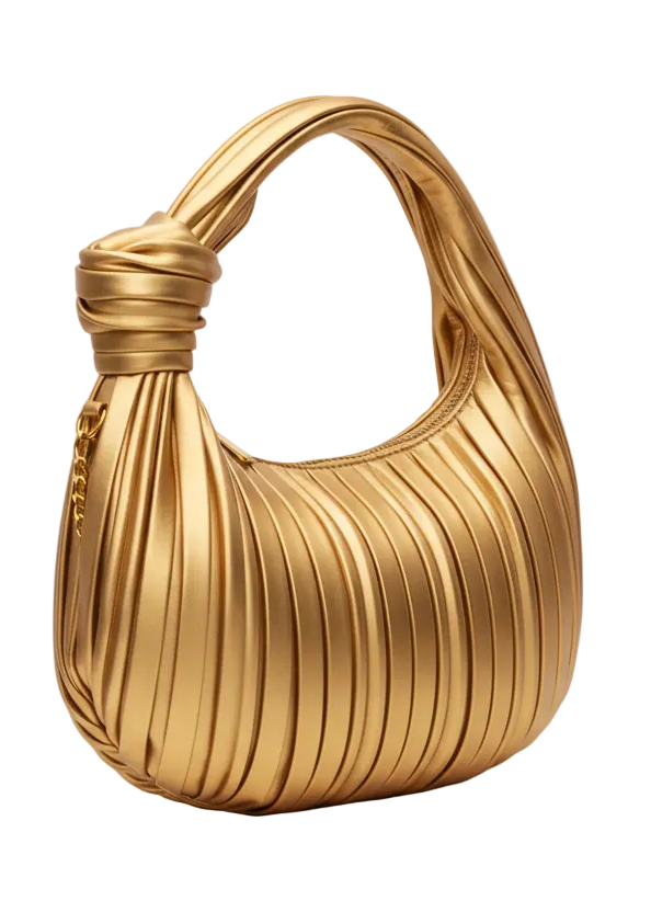 KNOTTED PLEATS BAG