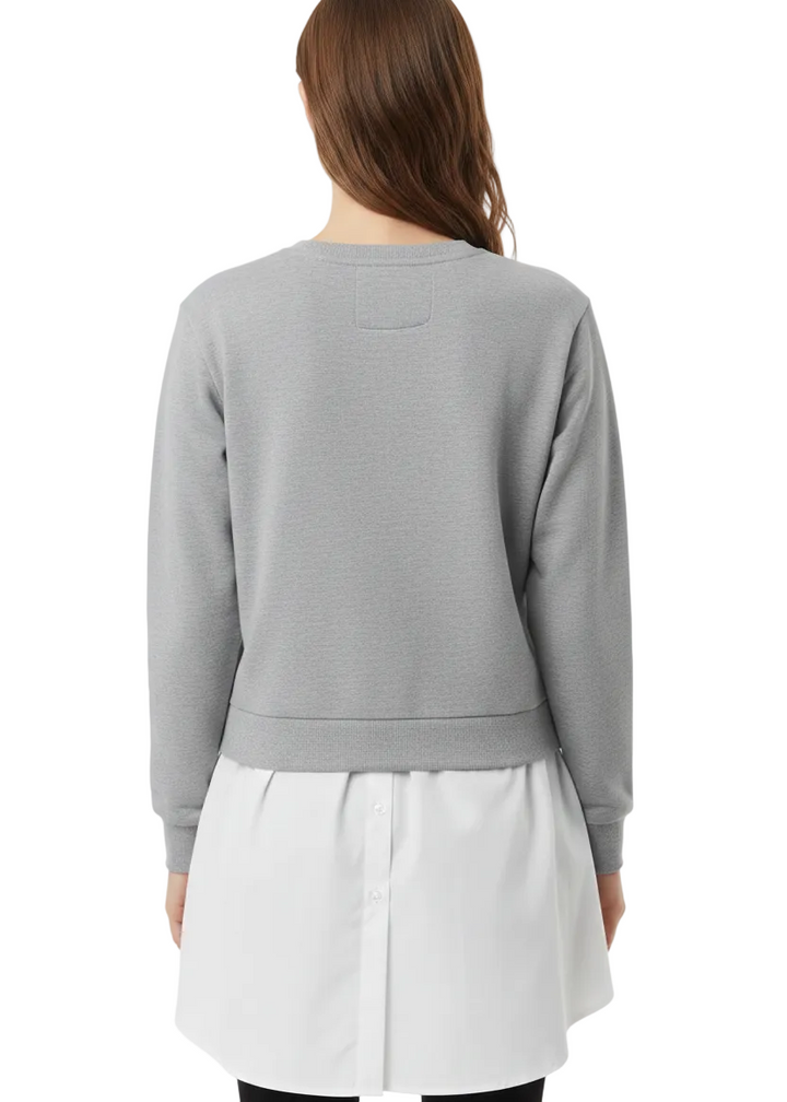 Ruffle Fusion Sweatshirt by Seven Seventy