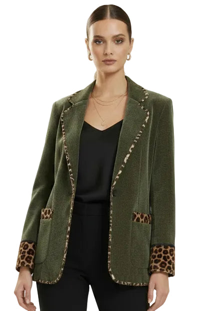 Savannah Muse Cord Blazer by Seven Seventy