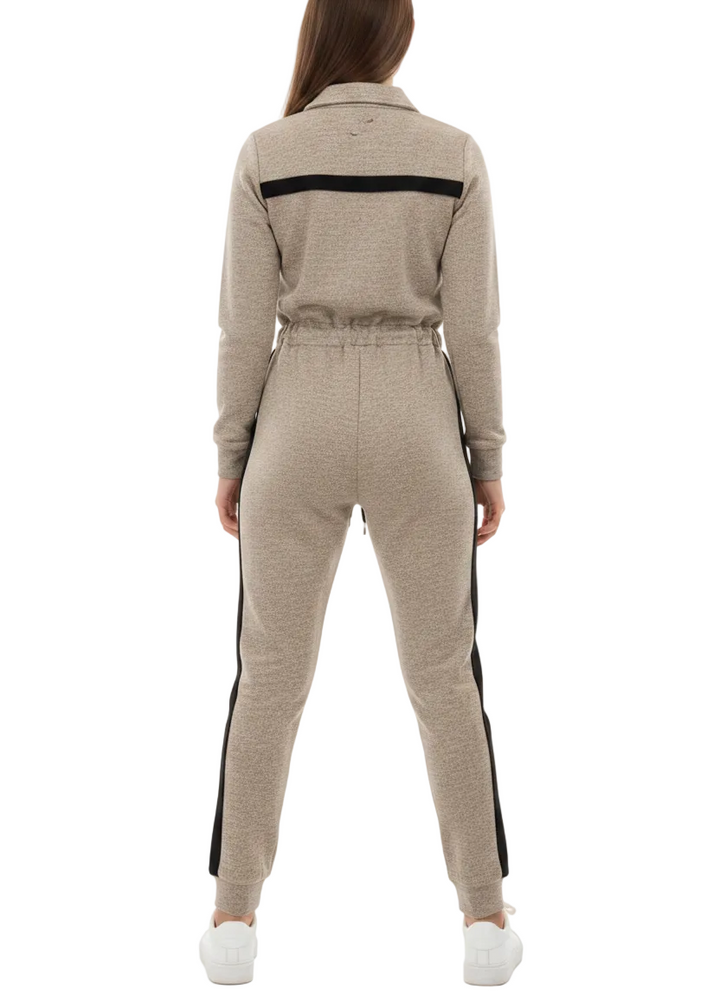 Urban Edge Zip Knit Jumpsuit by Seven Seventy