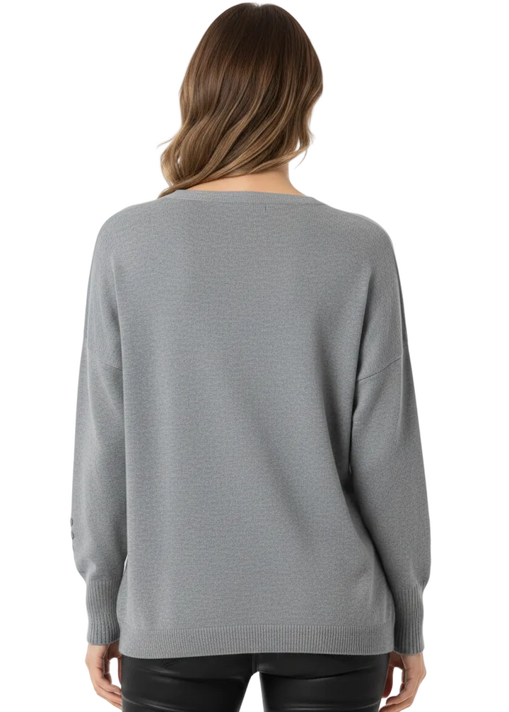 Los Angeles Fine Knit Sweater by Seven Seventy