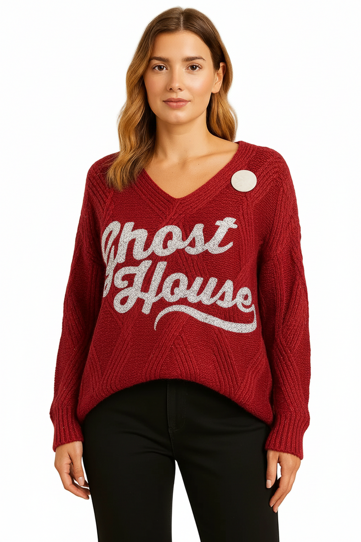 GHOST HOUSE KNIT BY ANGELA