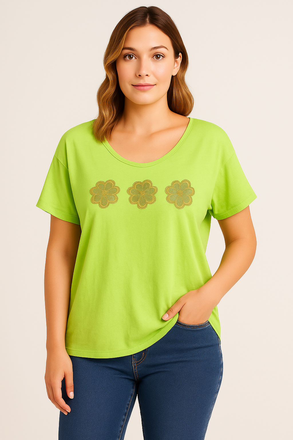 FLOWER TEE