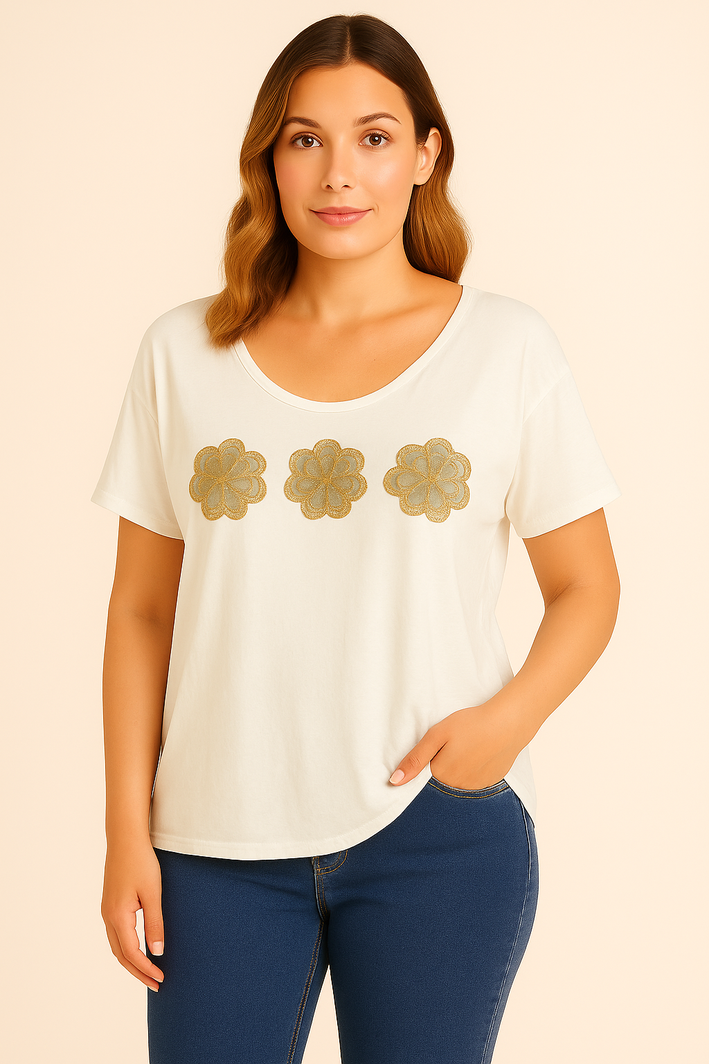 FLOWER TEE