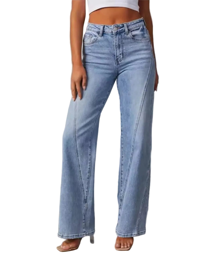SUPER WIDE LEG JEANS BY RUNWAY SECRETS