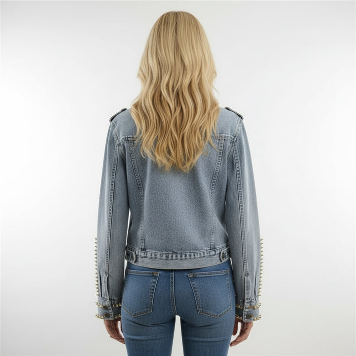 JEWEL JEANS JACKET BY RUNWAY SECRETS