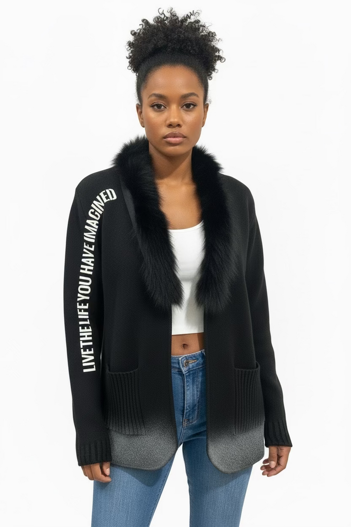 TEDDY BEAR CARDI BY ANGELA