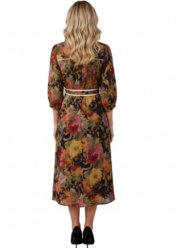 PAISLEY ART DRESS BY SAMBARA