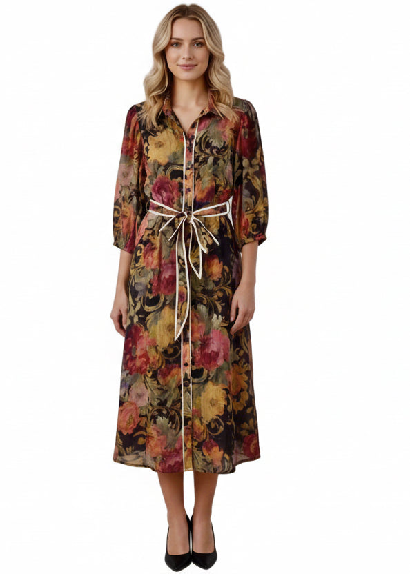 PAISLEY ART DRESS BY SAMBARA