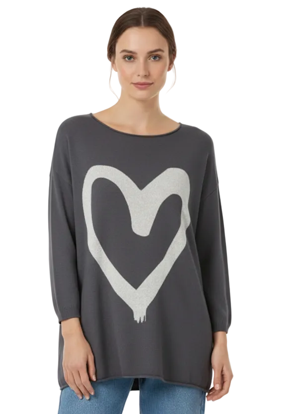 HEART JUMPER