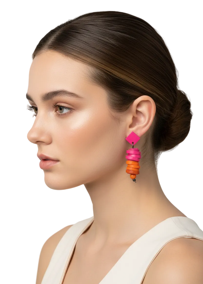 MONICA SWIRL EARRINGS