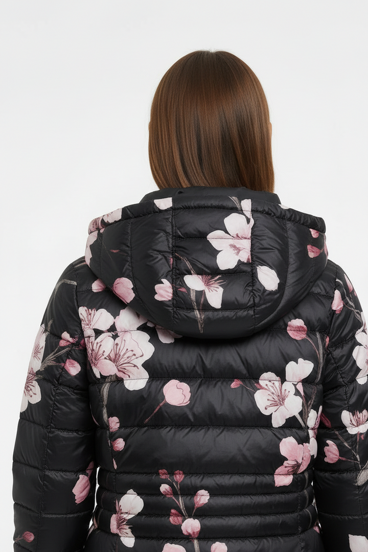 REVERSIBLE 3/4 LENGTH DOWN JACKET