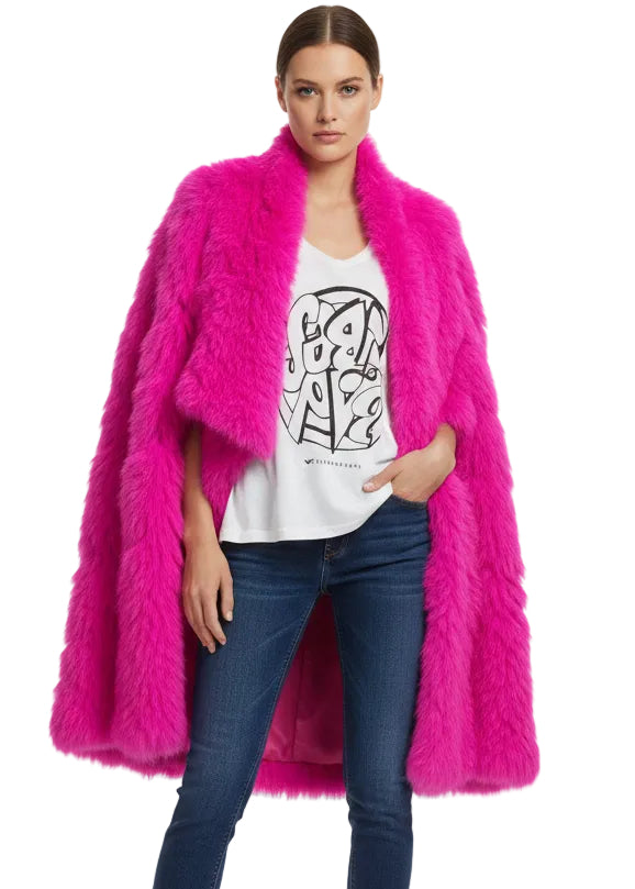 ELIZABETH FUR JACKET BY RUNWAY SECRETS