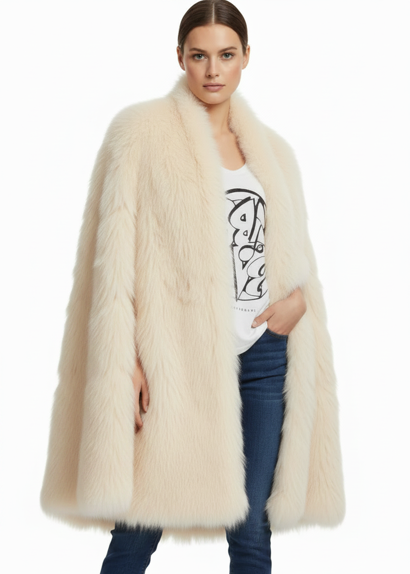 ELIZABETH FUR JACKET BY RUNWAY SECRETS